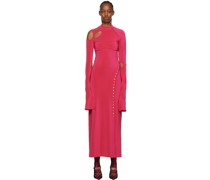 Pink Cutout Maxi Dress