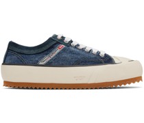 Blue S-Principia Low Sneakers