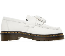 White Adrian Loafers