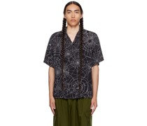 Black Printed Shirt