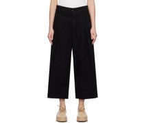 Black Etcher Trousers