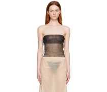SSENSE Exclusive Black Sun Tube Top