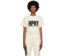 White 'HPNY' T-Shirt