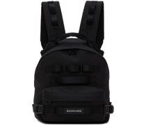 Black Small Army Multicarry Backpack