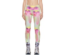 SSENSE Exclusive Multicolor Spray Paint Alien Leggings