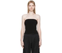 Black Strapless Camisole
