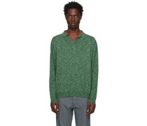 SSENSE Exclusive Green Sean Polo