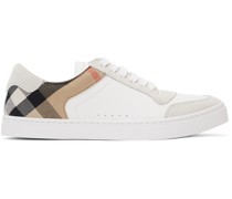 White Check Reeth Sneakers