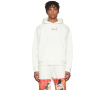 White Organic Cotton Hoodie