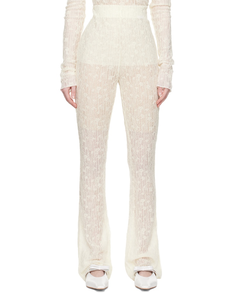 Holzweiler Damen Off-White Gilly Lounge Pants