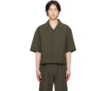 Khaki Boxy Shirt