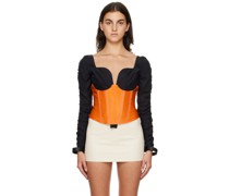 Orange Vera Corset