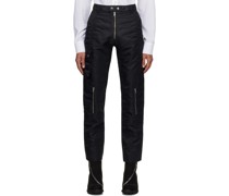 Black Asim Cargo Pants