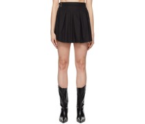 Black Object Miniskirt