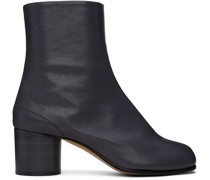 Gray Tabi Ankle Boots