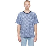 Blue Burnout T-Shirt