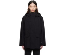 Black Hooded Jacket