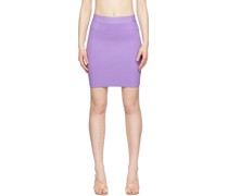 Purple Ottoman Miniskirt