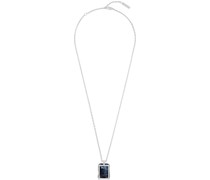 Silver Large Octagonal Zong Necklace