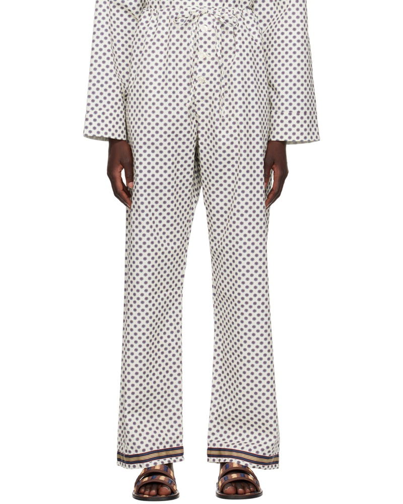 BODE Damen Multicolor Petit Motifs Trousers