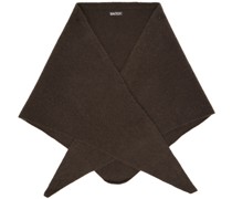 Brown Wool Scarf