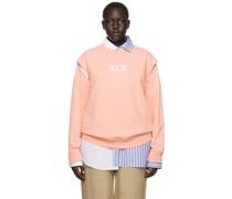 Pink Cutout Sweatshirt