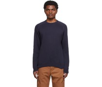 Navy Cotton Sweater
