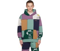 Multicolor Patchwork Hoodie