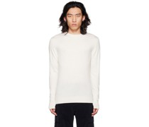 SSENSE Exclusive Off-White Sweater