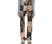 Brown Oil Sand Jeans