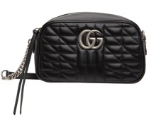 Black Small GG Marmont 2.0 Shoulder Bag