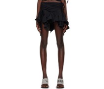 Black Tankini Mini Skirt