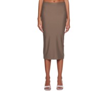 SSENSE Exclusive Brown Mayo Miniskirt