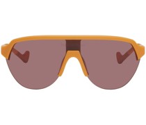 Orange Nagata Speed Blade Sunglasses
