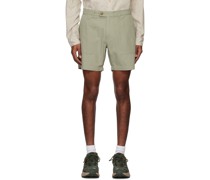 Green Camp Pocket Shorts