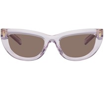 Purple Cat-Eye Sunglasses