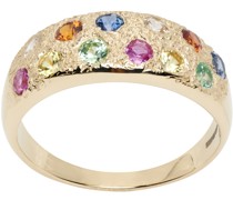 Gold Mini Riviera Ring