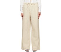 Off-White Multi Paneled Trousers