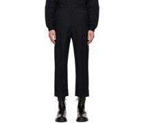 Black Slim Trousers