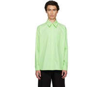 Green Embroidered Shirt