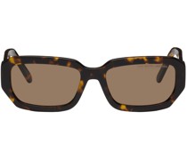 Tortoiseshell Rectangular Sunglasses