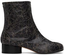Black Tabi Ankle Boots