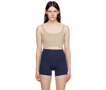 Taupe 'The Crop' Top