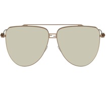 Brown Baguette Sunglasses
