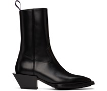Black Luciano Boots