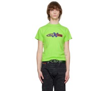 Green Shrunken T-Shirt