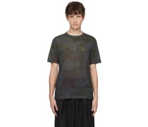 Blue Printed T-Shirt