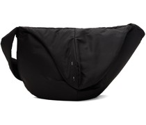Black Amorphous Crossbody Bag