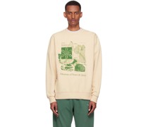Beige Cotton Sweatshirt