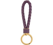 Purple Intreccio Keychain